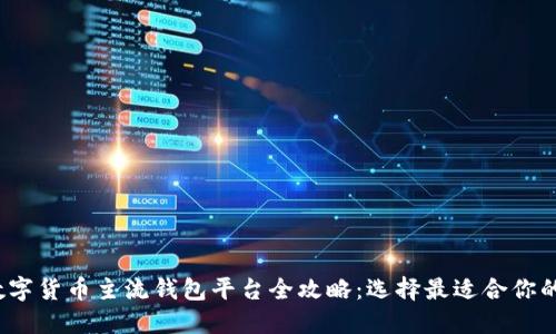 2023年数字货币主流钱包平台全攻略：选择最适合你的加密钱包