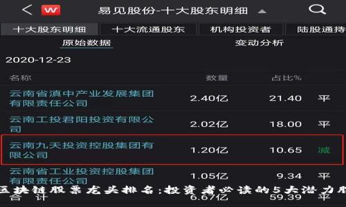 区块链股票龙头排名：投资者必读的5大潜力股