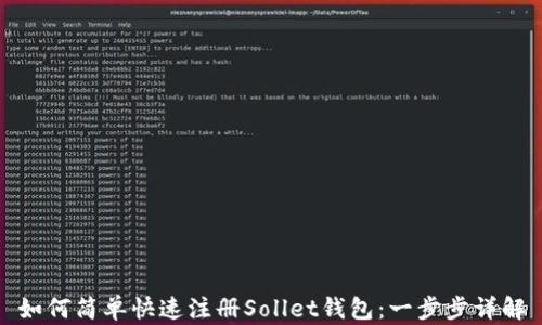 
如何简单快速注册Sollet钱包：一步步详解