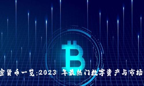  加密货币一览：2023 年最热门数字资产与市场动态