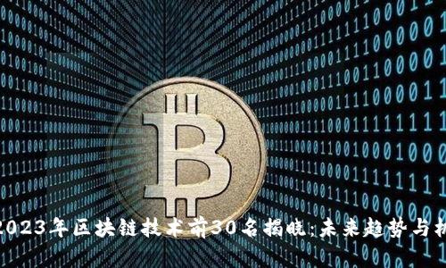 : 2023年区块链技术前30名揭晓：未来趋势与机会