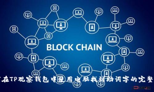 如何在TP观察钱包中使用电脑找到助词字的完整指南