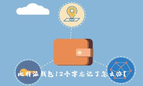 比特派钱包12个字忘记了怎么办?